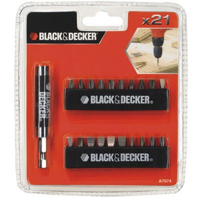 Набор бит Black+Decker 21 шт. A7074