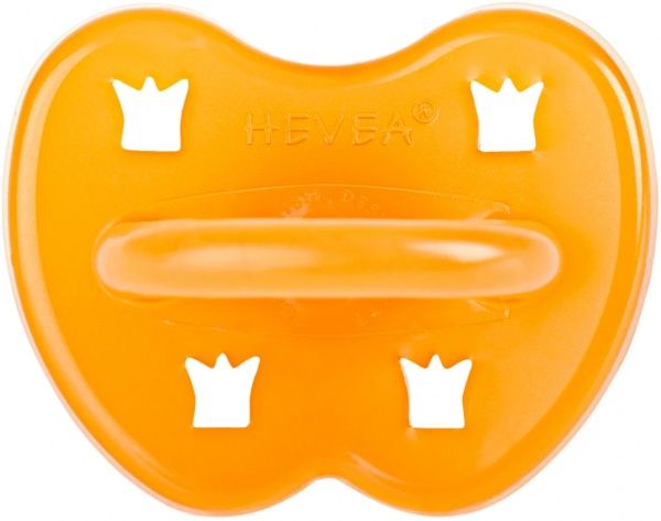 Соска-пустышка Hevea круглая CROWN 0-3