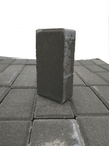 Тротуарна плитка Цегла h 4 см сіра