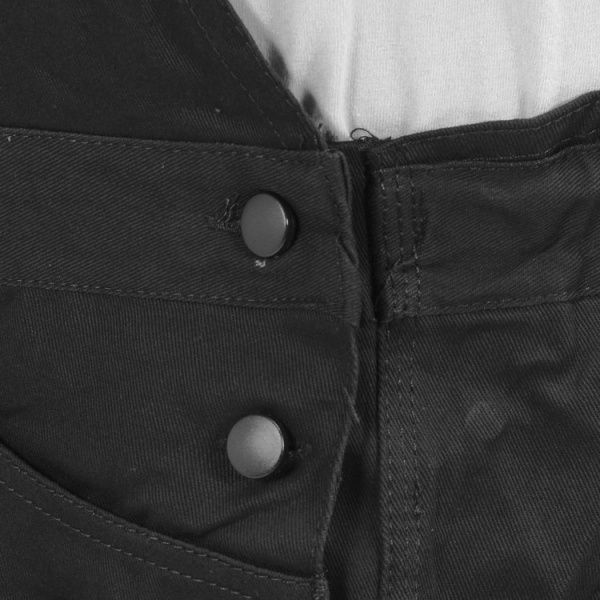 Полукомбинезон рабочий YATO р. XL YT-80173 черный с серым