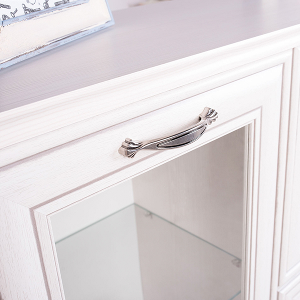 Комод підлоговий Mebelbos з баром Tiffany 1d1w1s1b вудлайн кремовий/вудлайн кремовий 