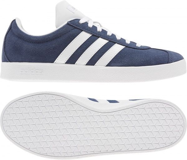 Кроссовки Adidas VL COURT 2.0 EG4107 р.UK 4,5 синий