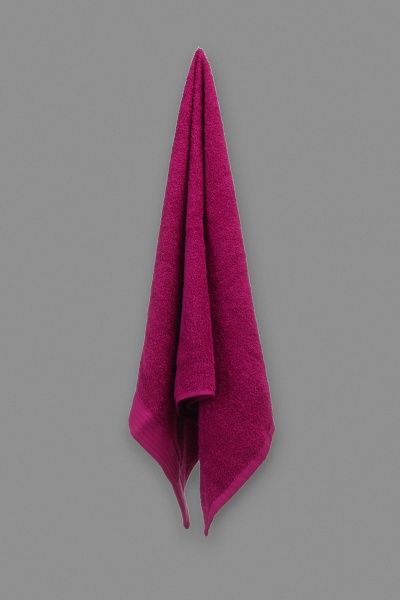 Рушник махровий ОЕ 50x90 см бордовий UP! (Underprice) 