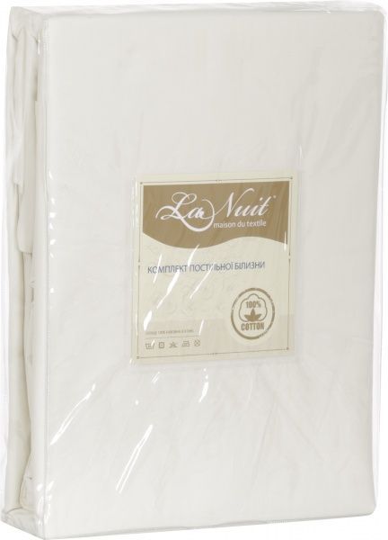 Комплект постельного белья Solid 2,0 бежевый La Nuit 