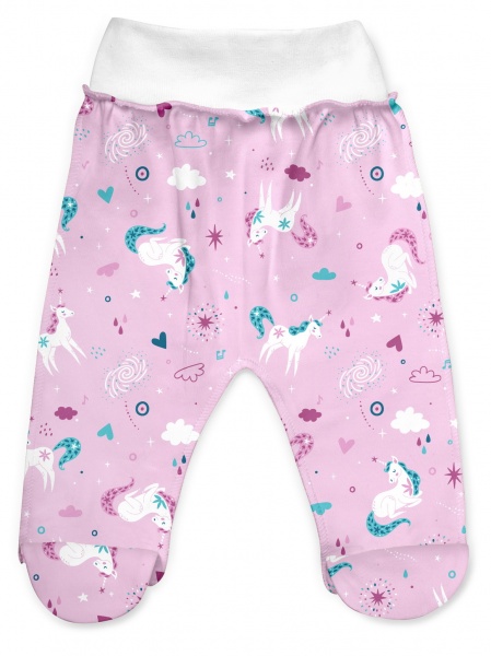 Ползунки ясельные Софія Unicorns р.62 розовый 442362 