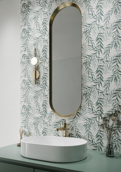 Плитка Ceramika Paradyz Salvinia Green Dekor Mat 30x60 