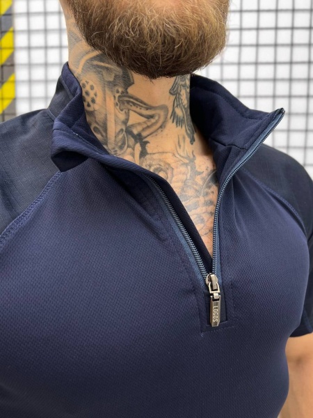 Рубашка LOGOS Убакс тактическая с коротким рукавом р.3XL 37 синий
