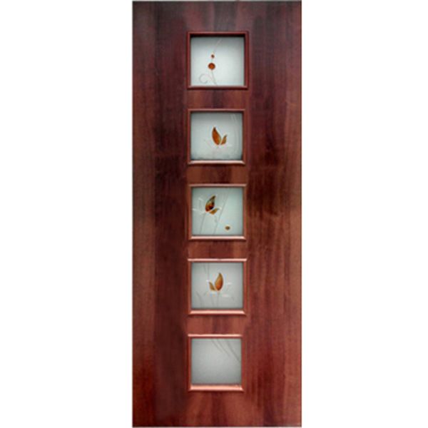 Дверное полотно ОМиС Альта 5 ЗС + КМ 900 мм орех