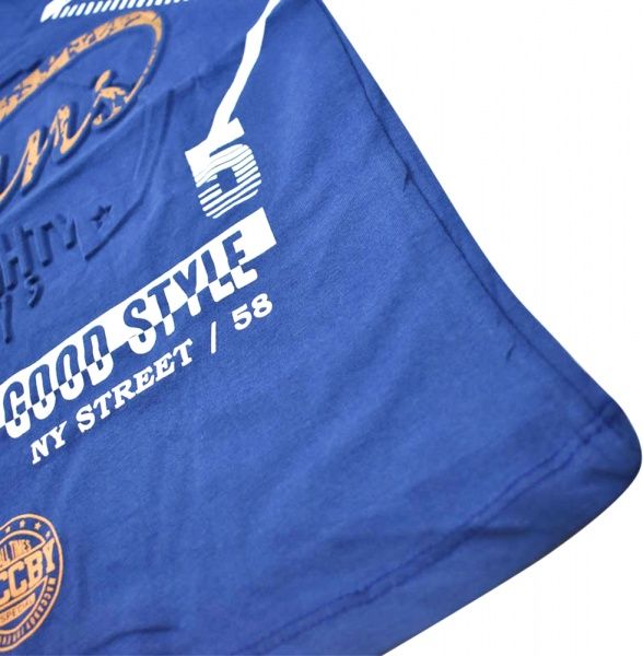 Футболка для хлопчика Macma 9176 Jeans р.140 синій 