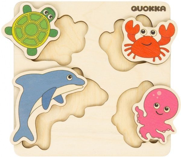 Пазл-вкладиш Quokka 4 Морських жителів 6333903