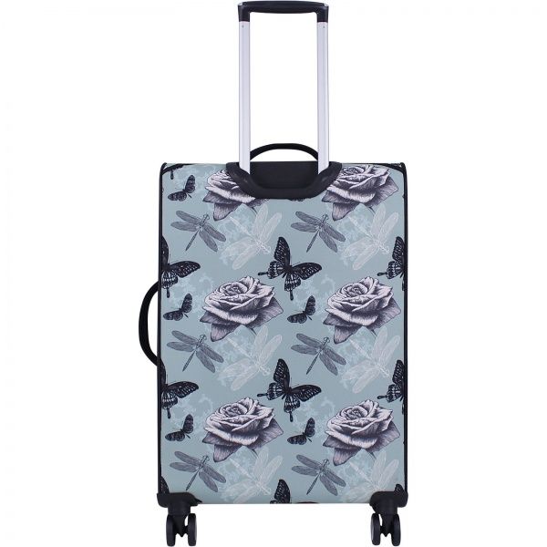 Валіза Bagland Леон 70 л бірюзовий 732 (0037966244) 