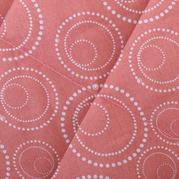 Покривало 160x220 см Zastelli сірий з персиковим 