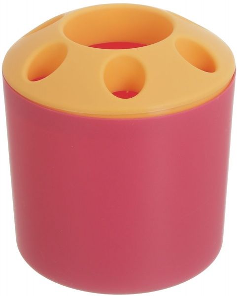 Подставка для ручек оранжевая