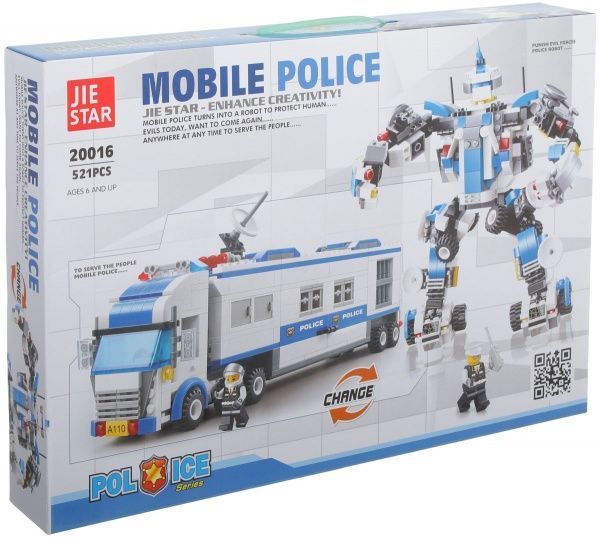 Робот-трансформер Shantou Police Series C1061564 