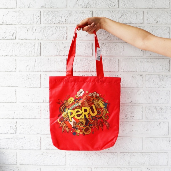 Сумка-шоппер 4PROFI Peru 40x35 см разноцветный 