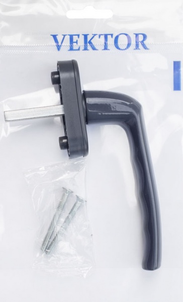 Ручка алюмiнiєва антрацит глянець Vektor 