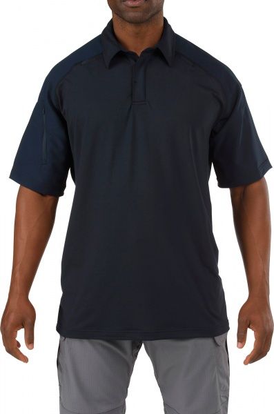 Футболка поло 5.11 Tactical Rapid Performance Polo - Short Sleeve р. L dark navy 41018
