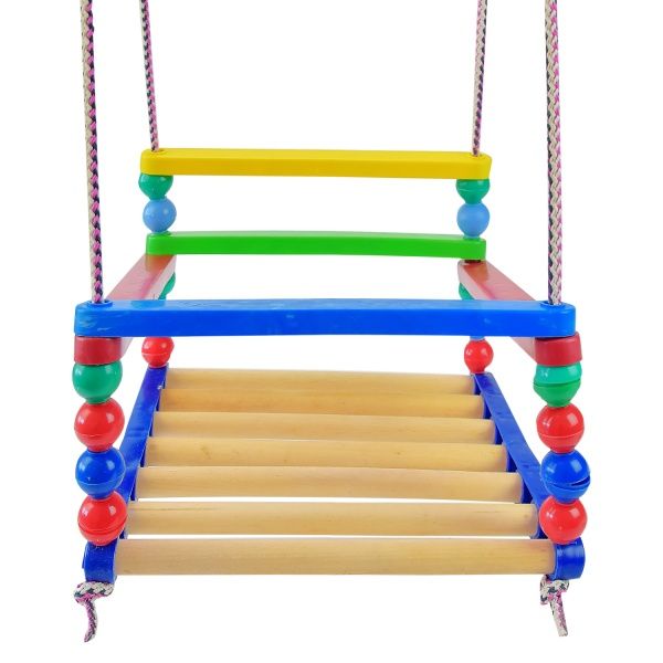 Качели пластик/дерево (до 50 кг) 65324