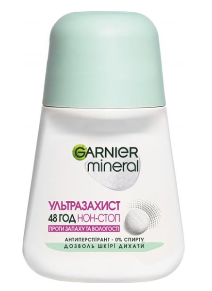 Антиперспирант для женщин Garnier Mineral Ультра Захист 50 мл