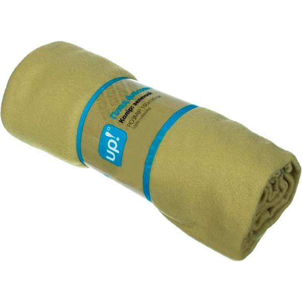 Плед флісовий Underprice зелений 150x180 см