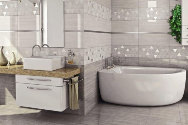 Плитка Ceramika Color Sabuni grey 25x60 