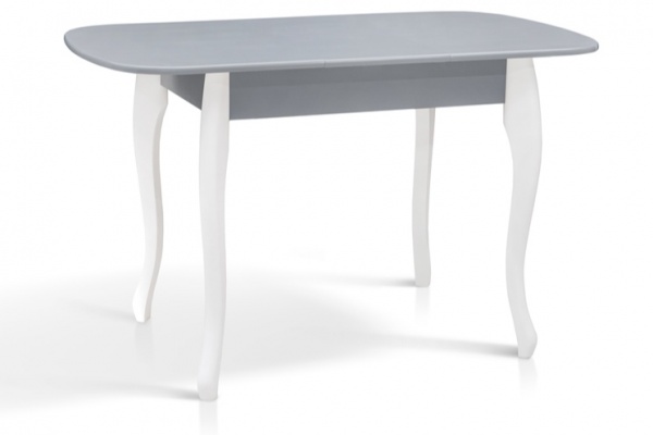 Стол обеденный Кантри серый/белый 