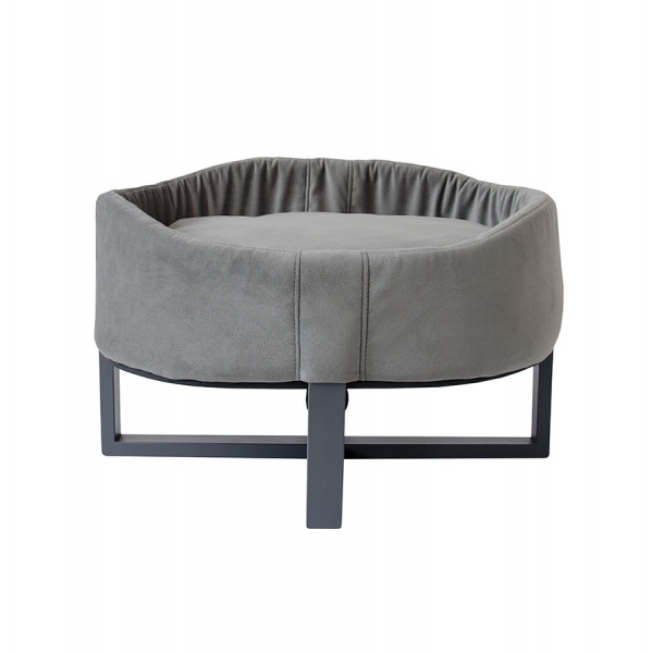 Лежак 10 центів для Джека Джага М сірий 60х50х45 см