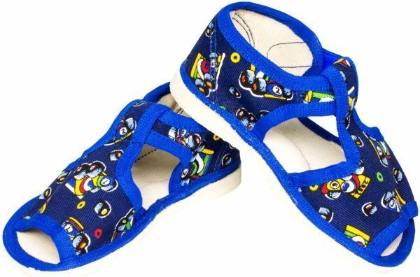 Капці для хлопчиків Экотапок Сандалик новий сині 1075 р.31