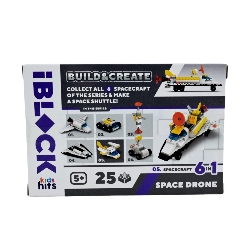 Конструктор Iblock Kids hits JUNIOR Космос (в ассортименте) KH51/003