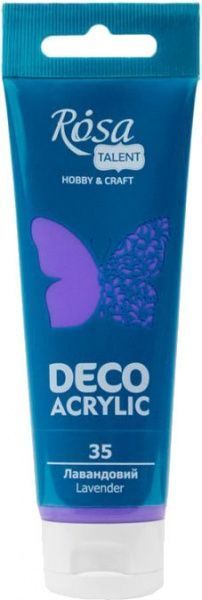 Фарба акрилова Лавандова матова 322235 75 мл Rosa Talent