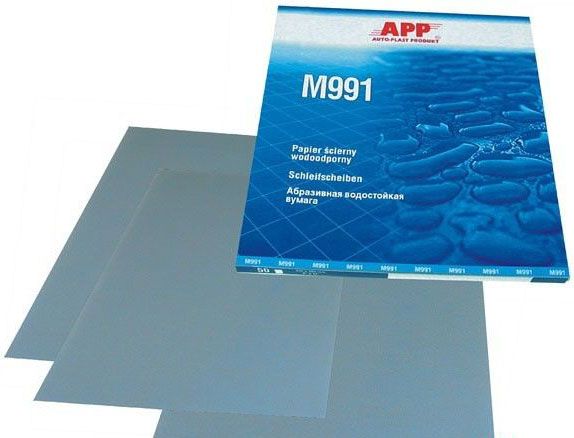 Папір абразивний водостійкий MATADOR 991 APP 230x280ммсм P280
