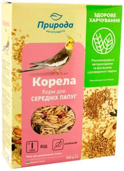 Корм Природа «Корела «Йод» NEW, 500г