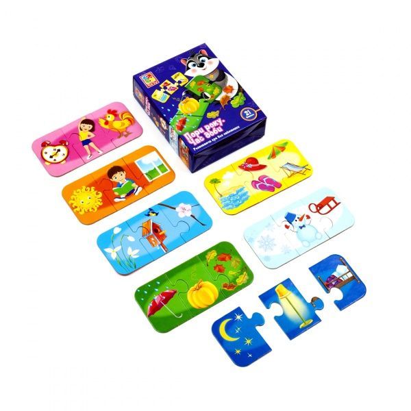 Развивающая игра Vladi Toys Времена года. Время суток VT1804-31