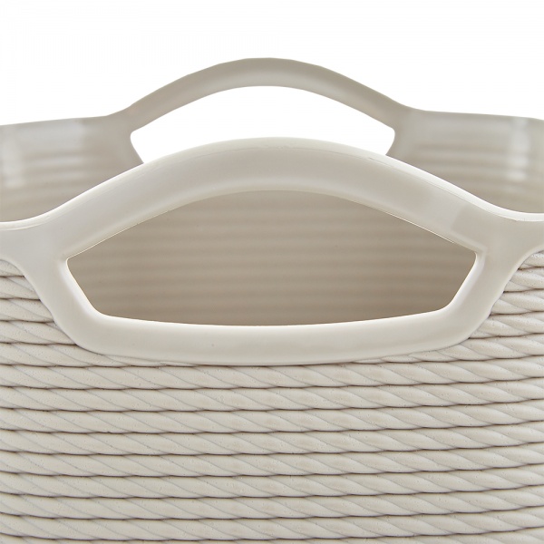 Кошик універсальний пластикова Алеана 127039 Джут какао 175x225x320 мм