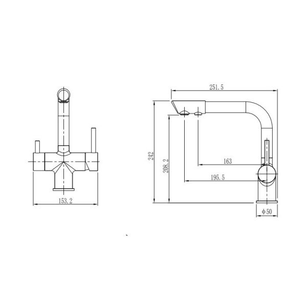 Смеситель для кухни Koller Pool DS09000F