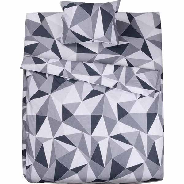 Комплект постельного белья Triangle 1.5 серый UP! (Underprice) 