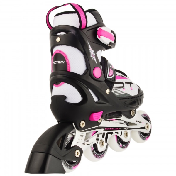 Роликовые коньки Action Ola 153B-5-1/Pink/29-32