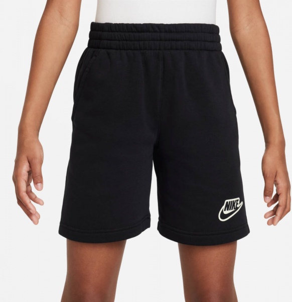 Шорти Nike K NSW CLUB+SHORT CREATE FD3208-010 р. S чорний