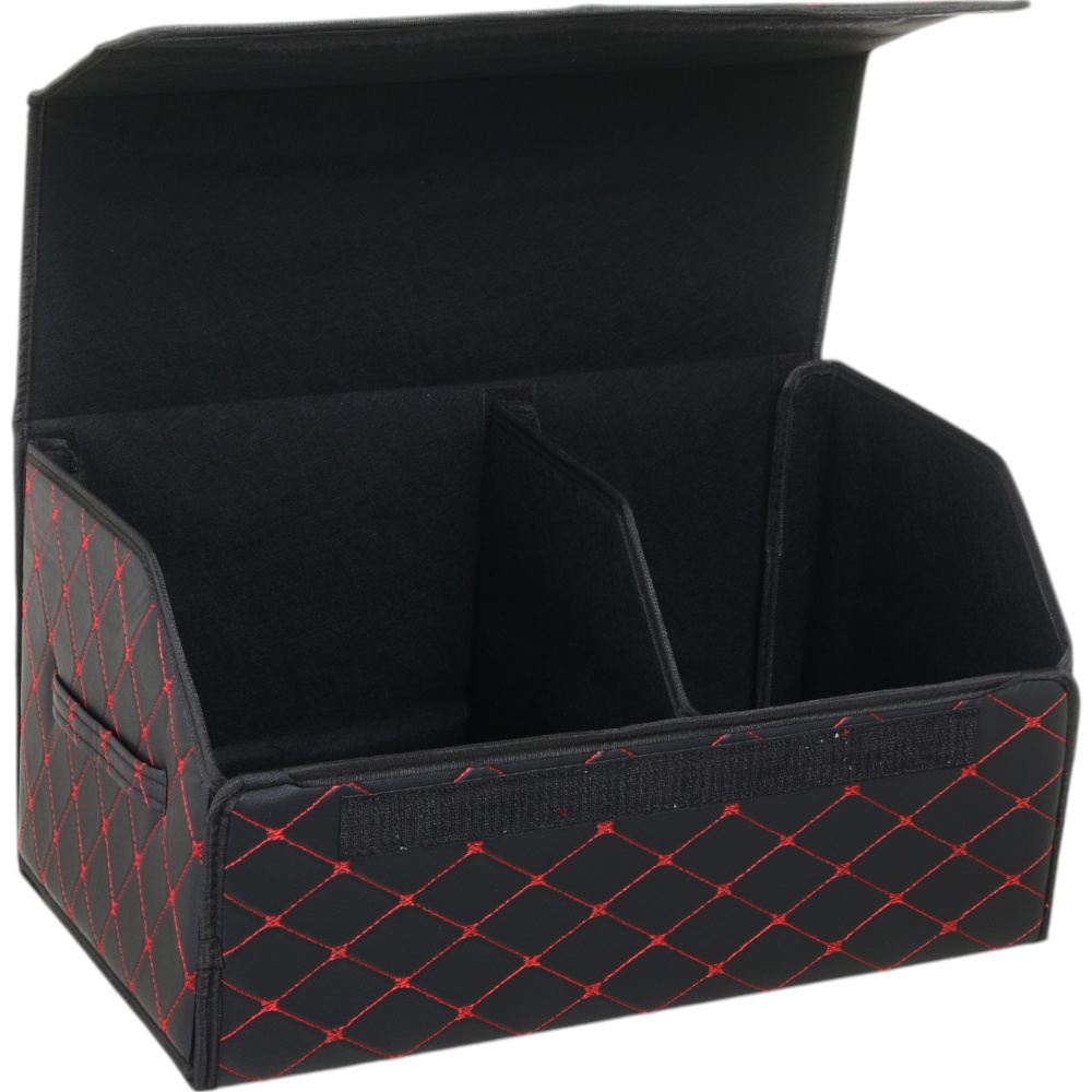 Сумка-органайзер в багажник розмір L Auto Assistance AA-533BR чорно-червоний