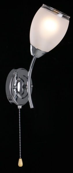 Бра Accento lighting Dijon ALPL-PL0076-1 1x40 Вт E14 хром 