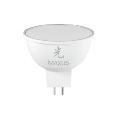 Лампа LED Maxus MR16 1-LED-401 AP 5 Вт GU5.3 тепле світло