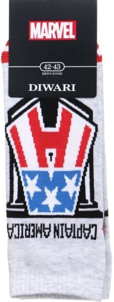 Шкарпетки Conte MARVEL 17С-141СПМ 074 р. 27 світло-сірий 