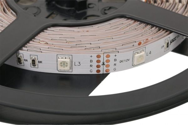 Стрічка світлодіодна Jazzway 5050/30-SMD 7,2 Вт IP20 12 В різнокольоровий (RGB) 327620 