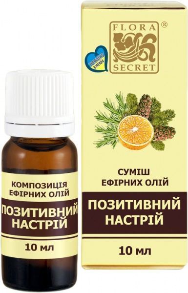 Аромакомпозиция Flora Secret Позитивний настрій 10 мл 