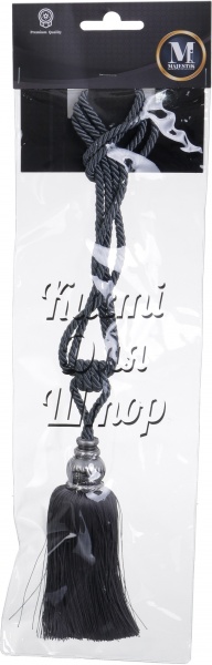 Подхват для штор 2019-56-K-177 графит Majestic