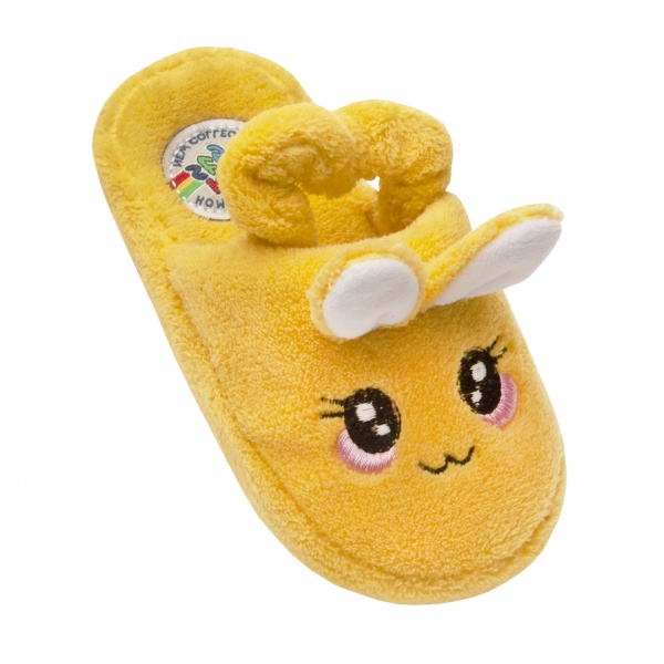 Капці дитячі для дівчинки Home Story р.28 жовтий 211857-12 