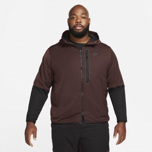 Джемпер Nike M NSW TE+ WVN RPL INSL HD JKT CU4485-203 р. S коричневий