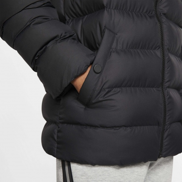 Куртка Nike B NSW JACKET FILLED NFS CV9692-010 р.S черный