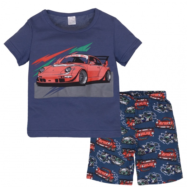 Піжама дитяча для хлопчиків Татошка р.146 синій 0101301пшк 