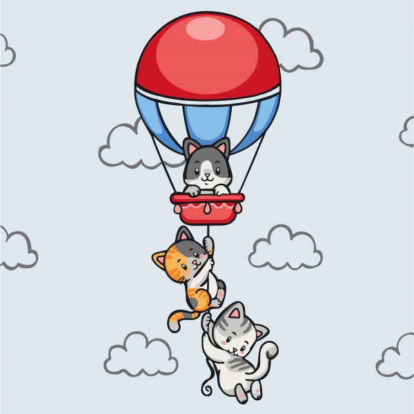 Картина по номерам Котята путешествуют 15566-AC 30х30 см ArtCraft 